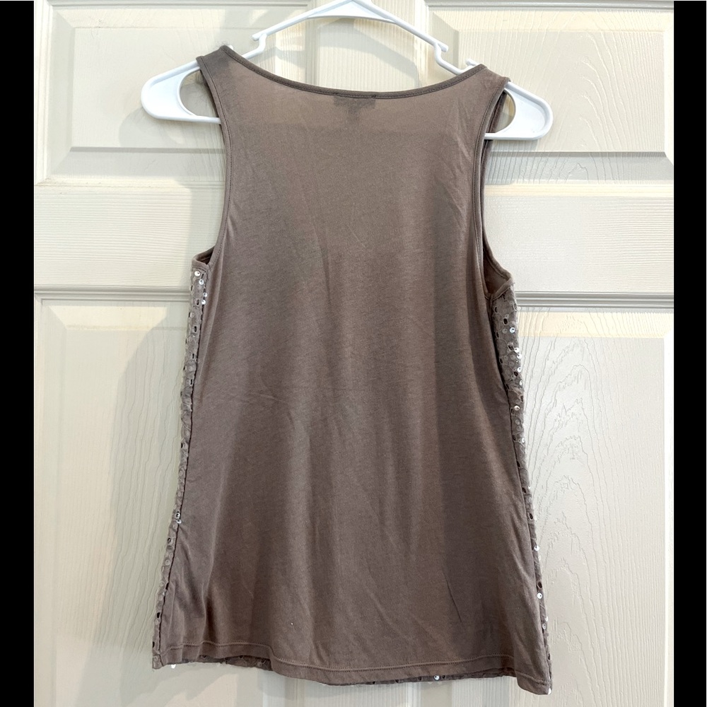 EXPRESS sparkle sleeveless tank - Picture 4 of 5